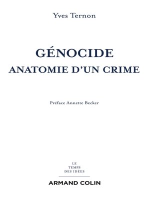 cover image of Génocide